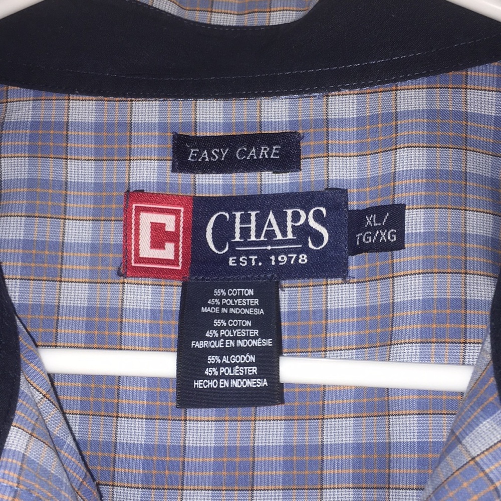 Chaps short sleeve button down shirt - Picture 4 of 6